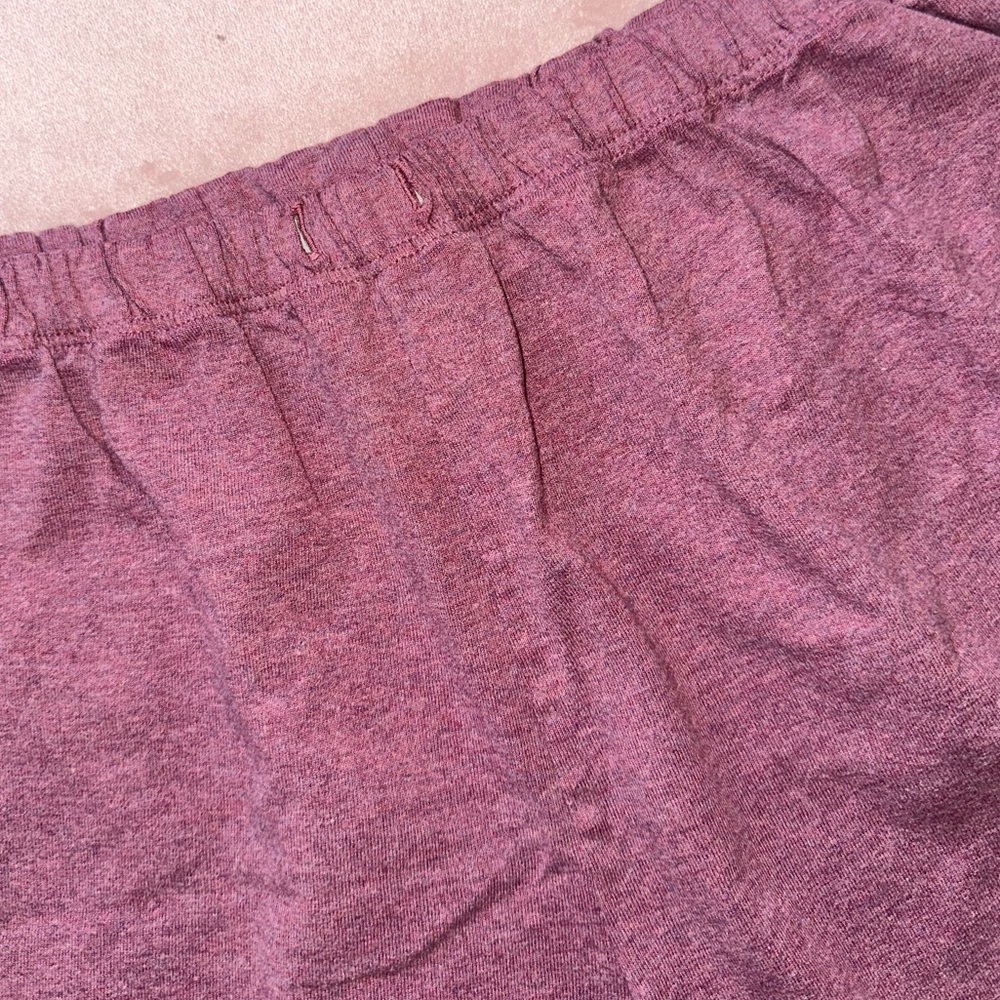 Nautica Sleepwear Purple Lounge Pajama Shorts with Elastic Waist, Size L - Picture 4 of 6